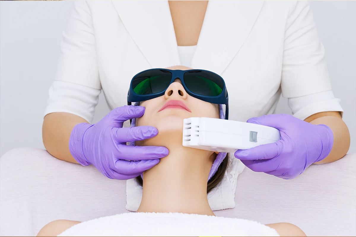 Aesthetic patient treatment with energy device